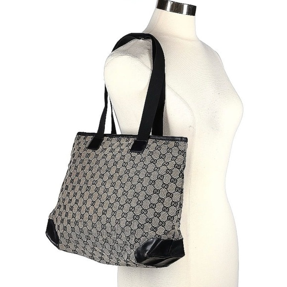 GUCCI Monogram Canvas Tote Bag - Picture 3 of 13